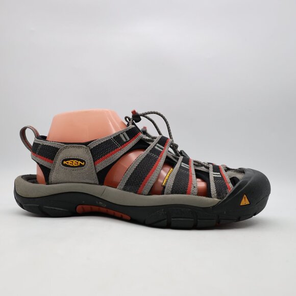 KEEN Newport H2 Men’s Size 9 Waterproof Hiking Black Comfort Sandals 1014182 - Picture 1 of 9